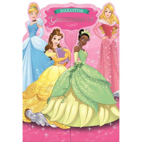 Enchanting Granddaughter Disney Princess Birthday Card £2.80